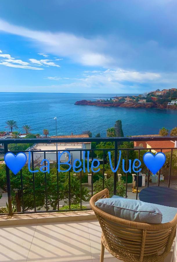 La Belle Vue-Charming Duplex Apartment With Sea View, 50 Meters From Beach And Private Parking Сен-Рафаель Екстер'єр фото
