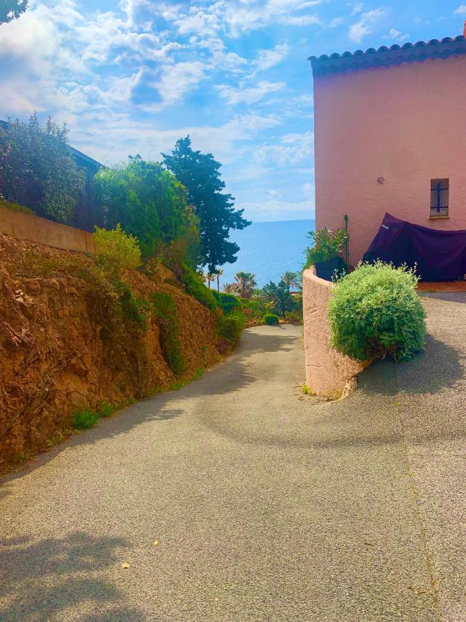 La Belle Vue-Charming Duplex Apartment With Sea View, 50 Meters From Beach And Private Parking Сен-Рафаель Екстер'єр фото