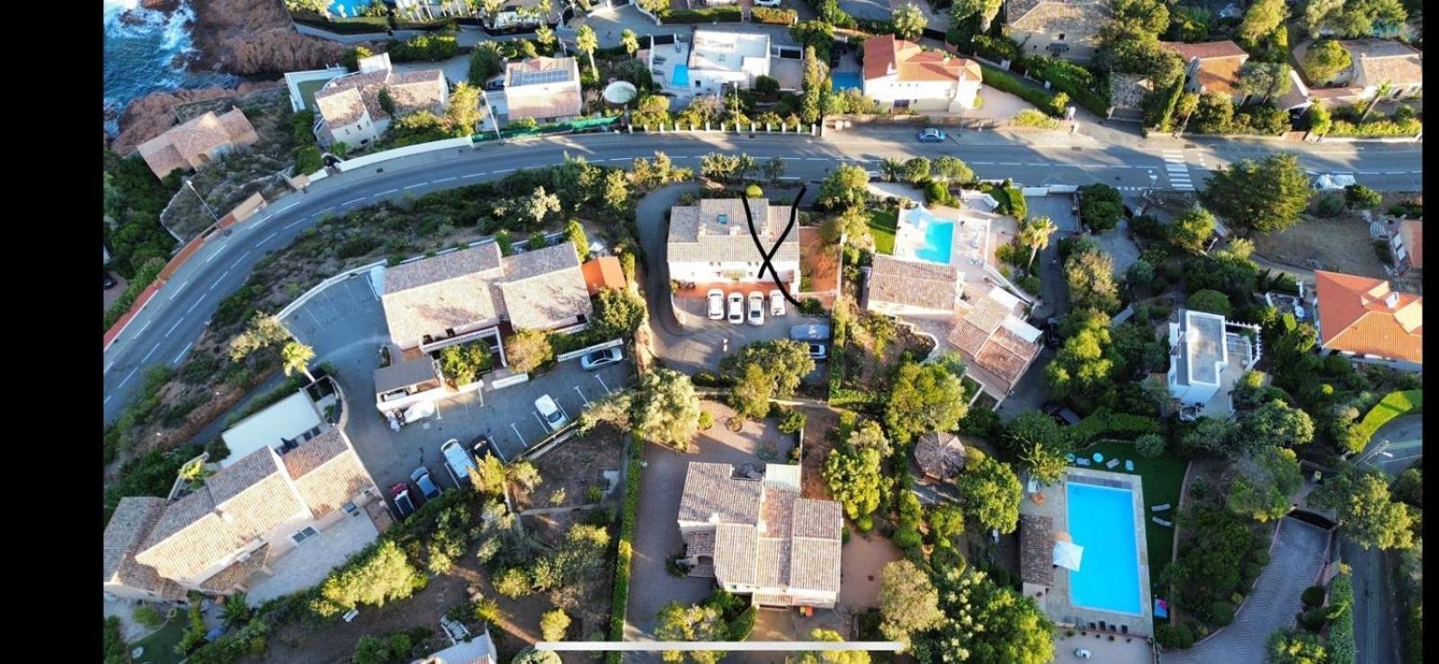 La Belle Vue-Charming Duplex Apartment With Sea View, 50 Meters From Beach And Private Parking Сен-Рафаель Екстер'єр фото